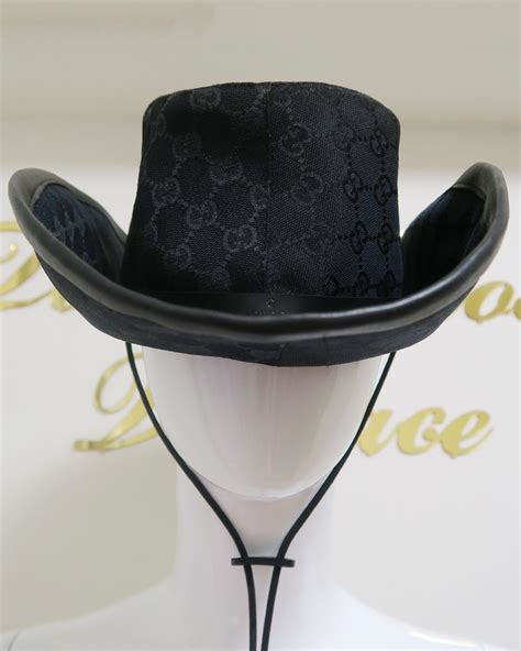 when did gucci start making cowboy hats|gucci fedora hat.